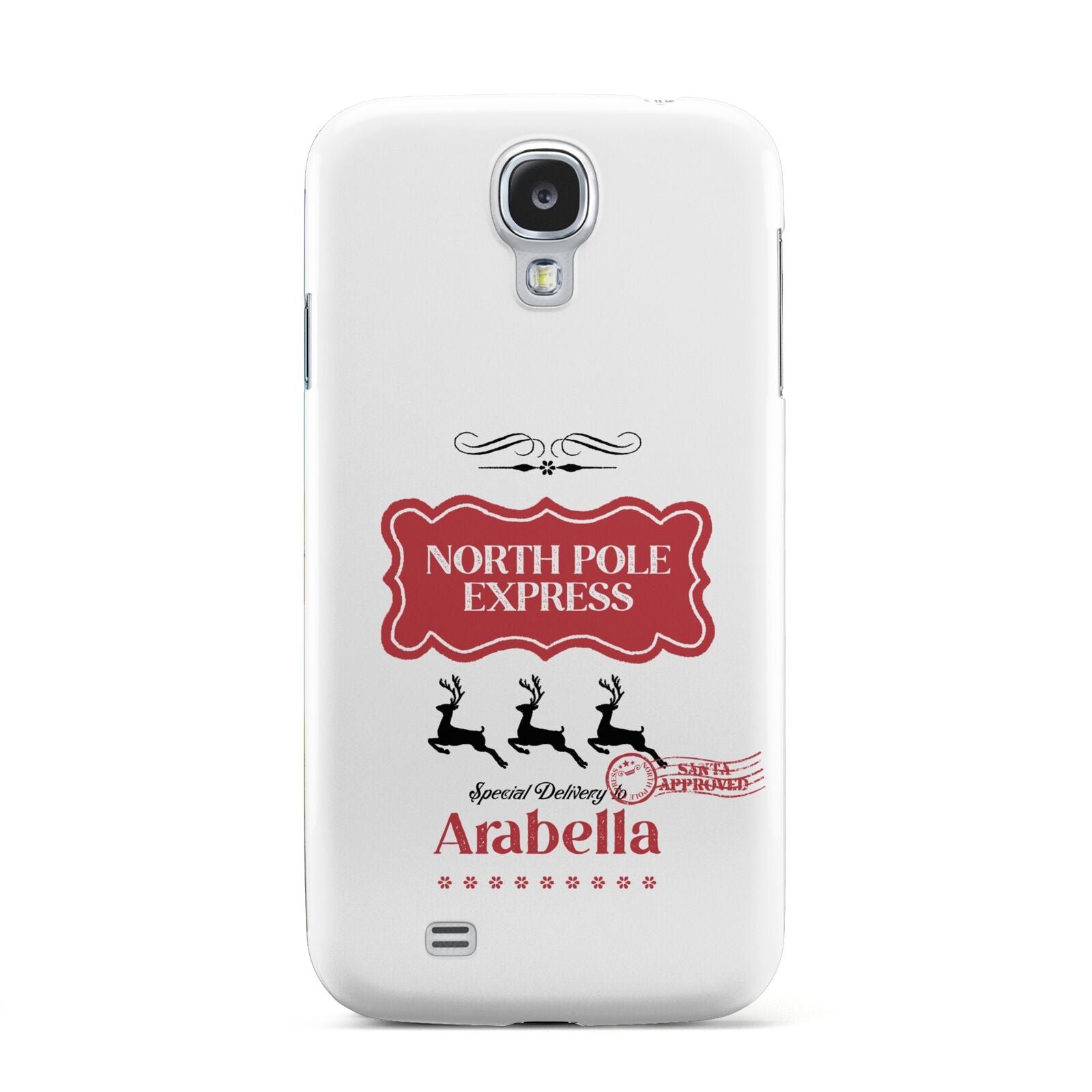 North Pole Express Personalised Samsung Galaxy S4 Case