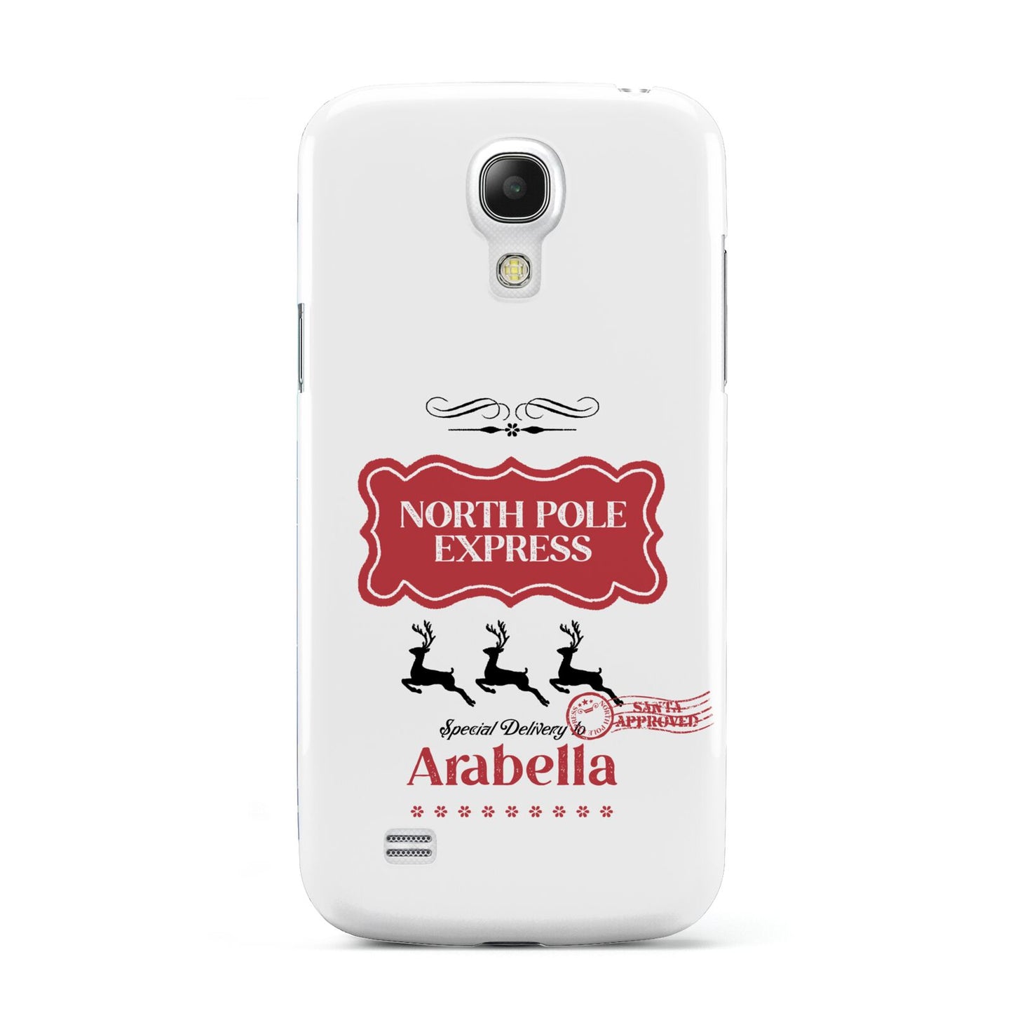 North Pole Express Personalised Samsung Galaxy S4 Mini Case