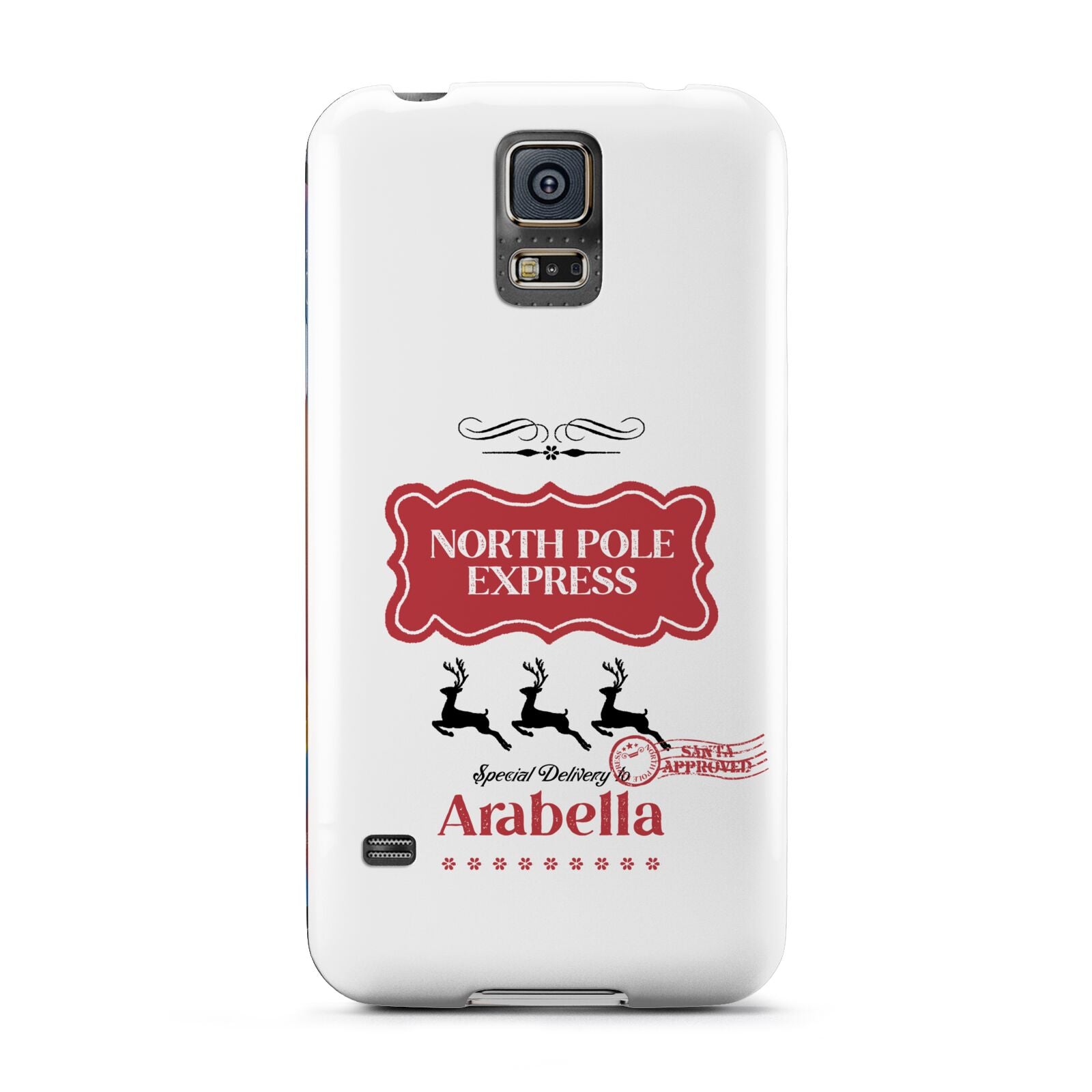 North Pole Express Personalised Samsung Galaxy S5 Case