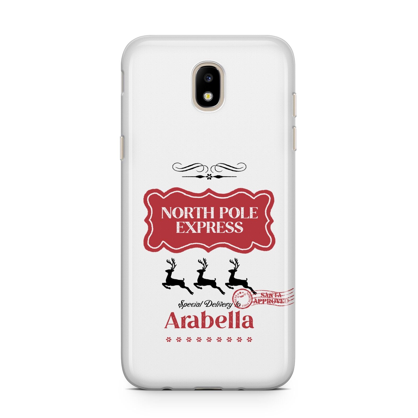 North Pole Express Personalised Samsung J5 2017 Case