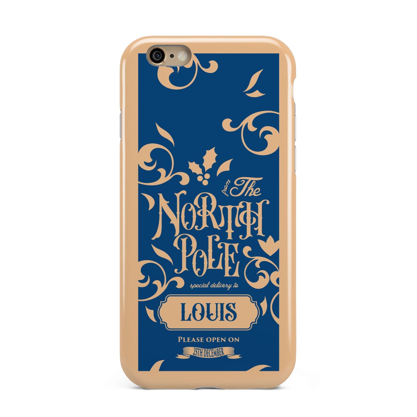 North Pole Personalised Apple iPhone 6 3D Tough Case