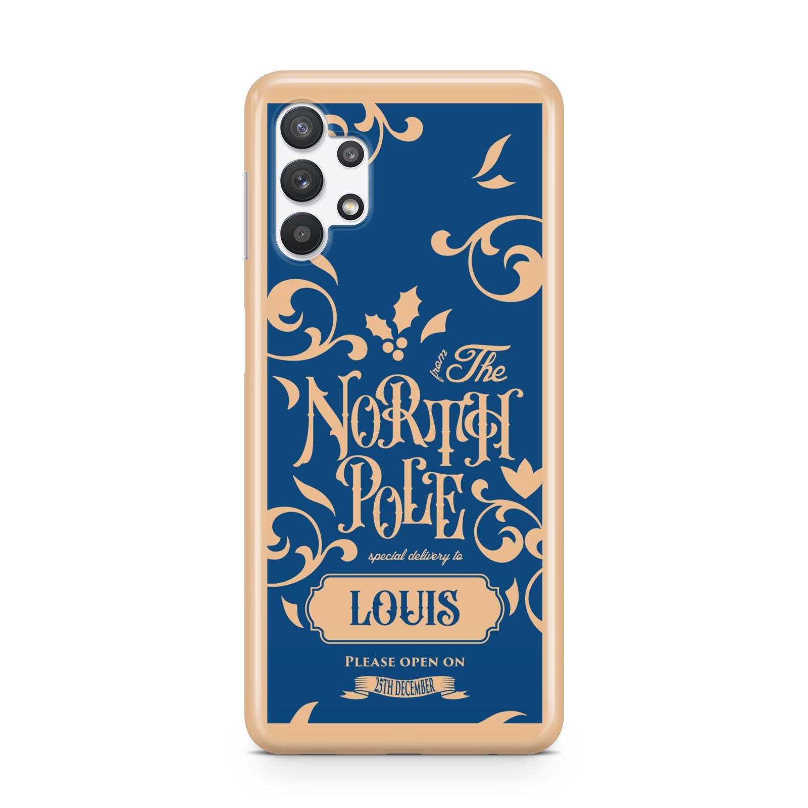 North Pole Personalised Samsung A32 5G Case