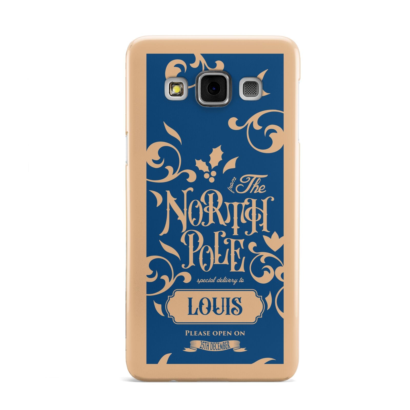 North Pole Personalised Samsung Galaxy A3 Case