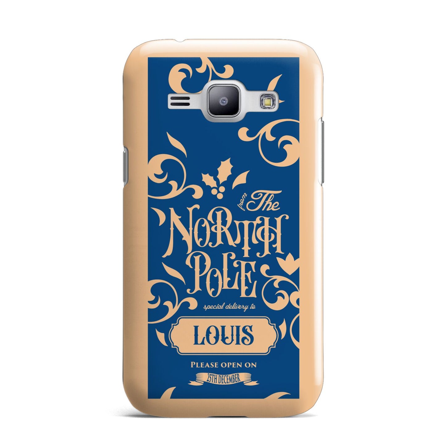 North Pole Personalised Samsung Galaxy J1 2015 Case