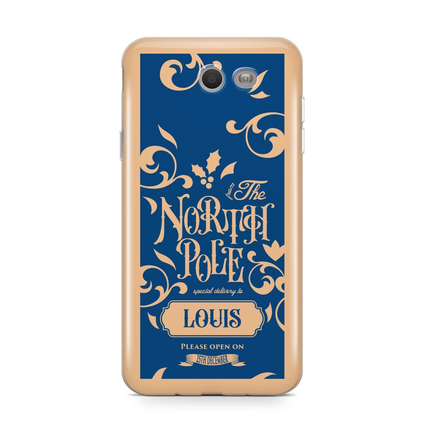 North Pole Personalised Samsung Galaxy J7 2017 Case