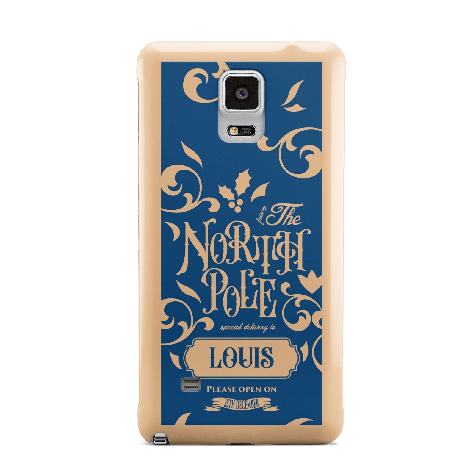 North Pole Personalised Samsung Galaxy Note 4 Case