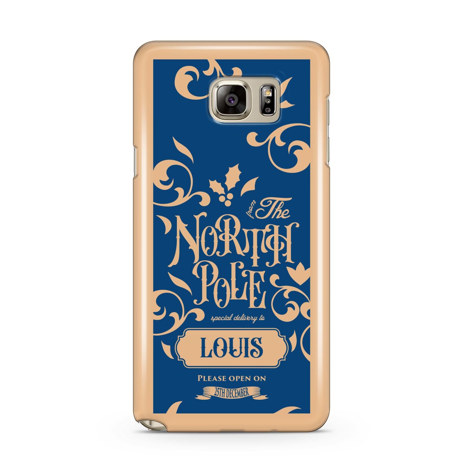 North Pole Personalised Samsung Galaxy Note 5 Case