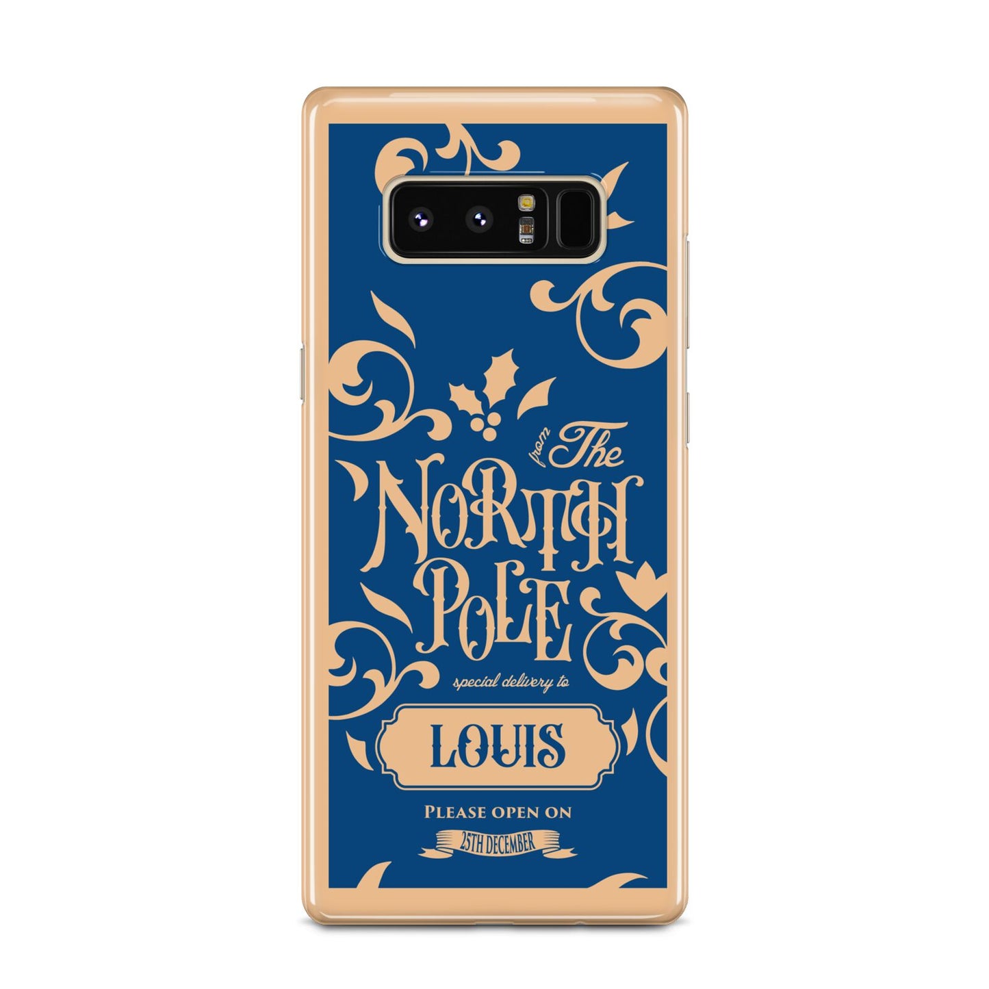 North Pole Personalised Samsung Galaxy Note 8 Case