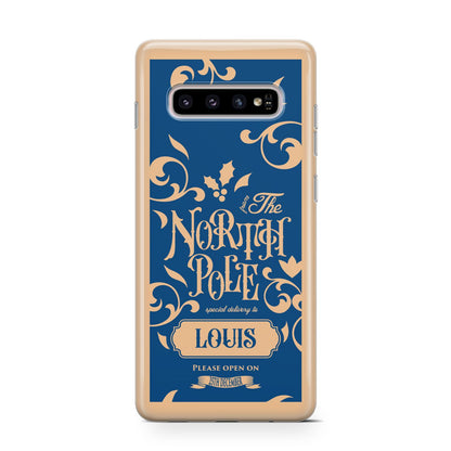 North Pole Personalised Samsung Galaxy S10 Case