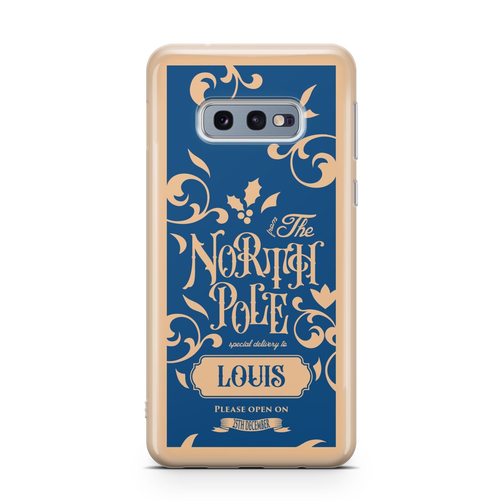 North Pole Personalised Samsung Galaxy S10E Case