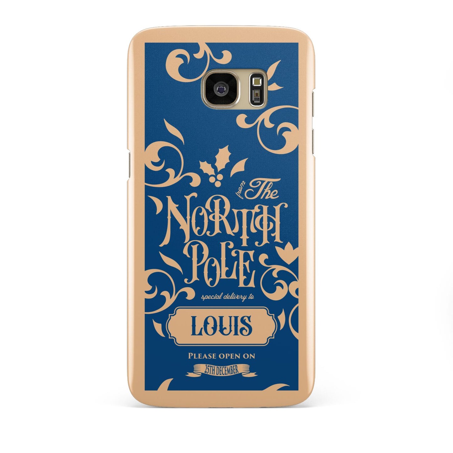 North Pole Personalised Samsung Galaxy S7 Edge Case