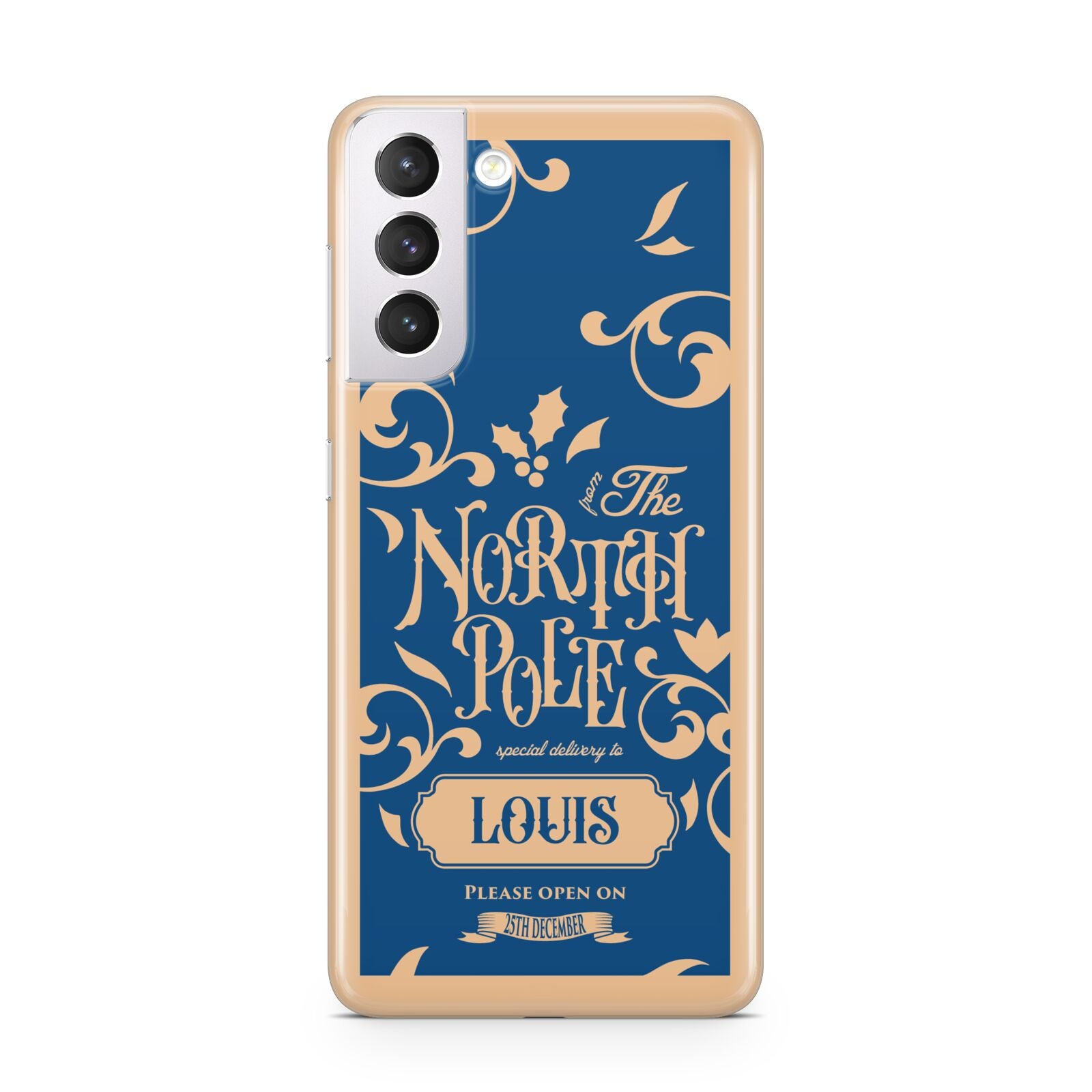 North Pole Personalised Samsung S21 Case