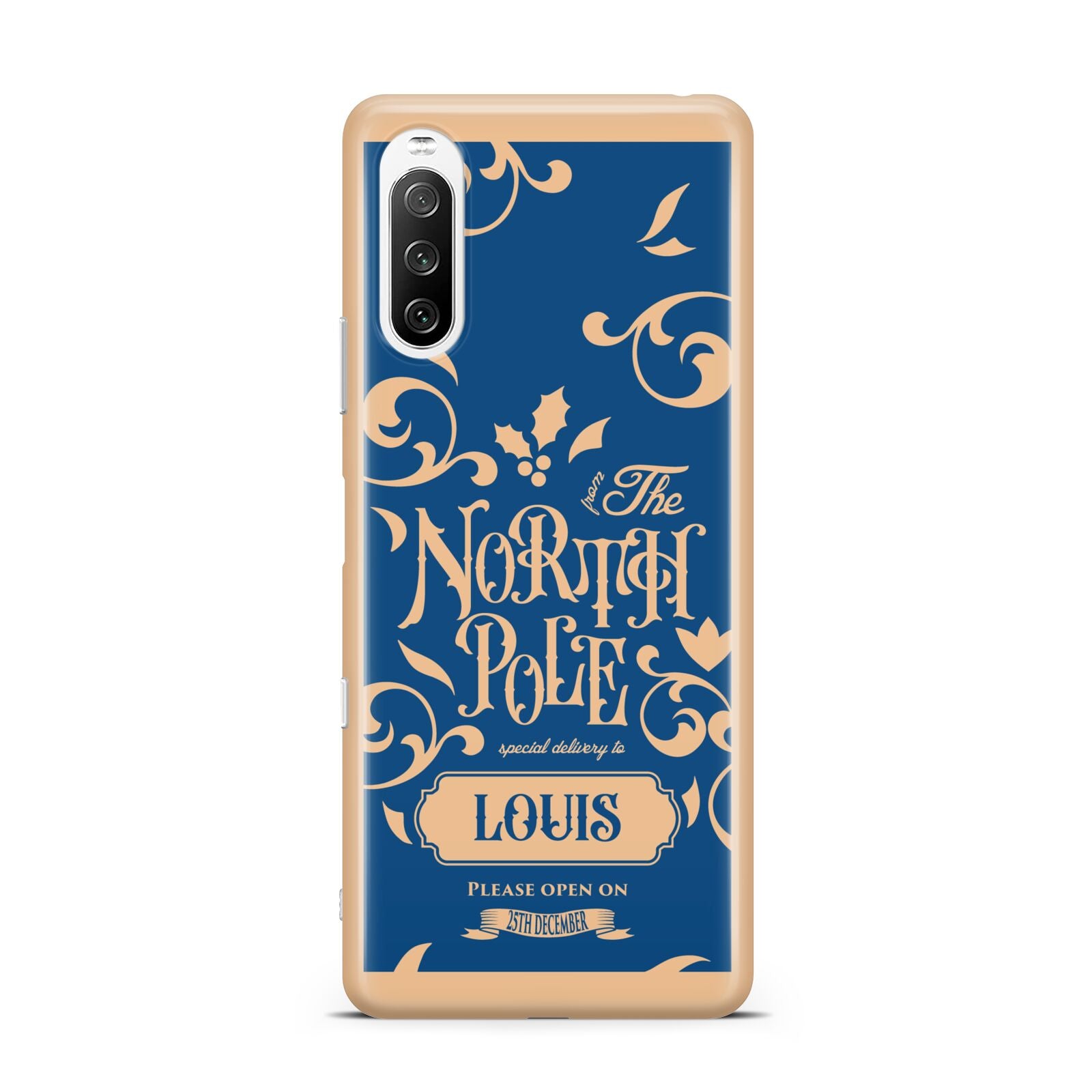 North Pole Personalised Sony Xperia 10 III Case