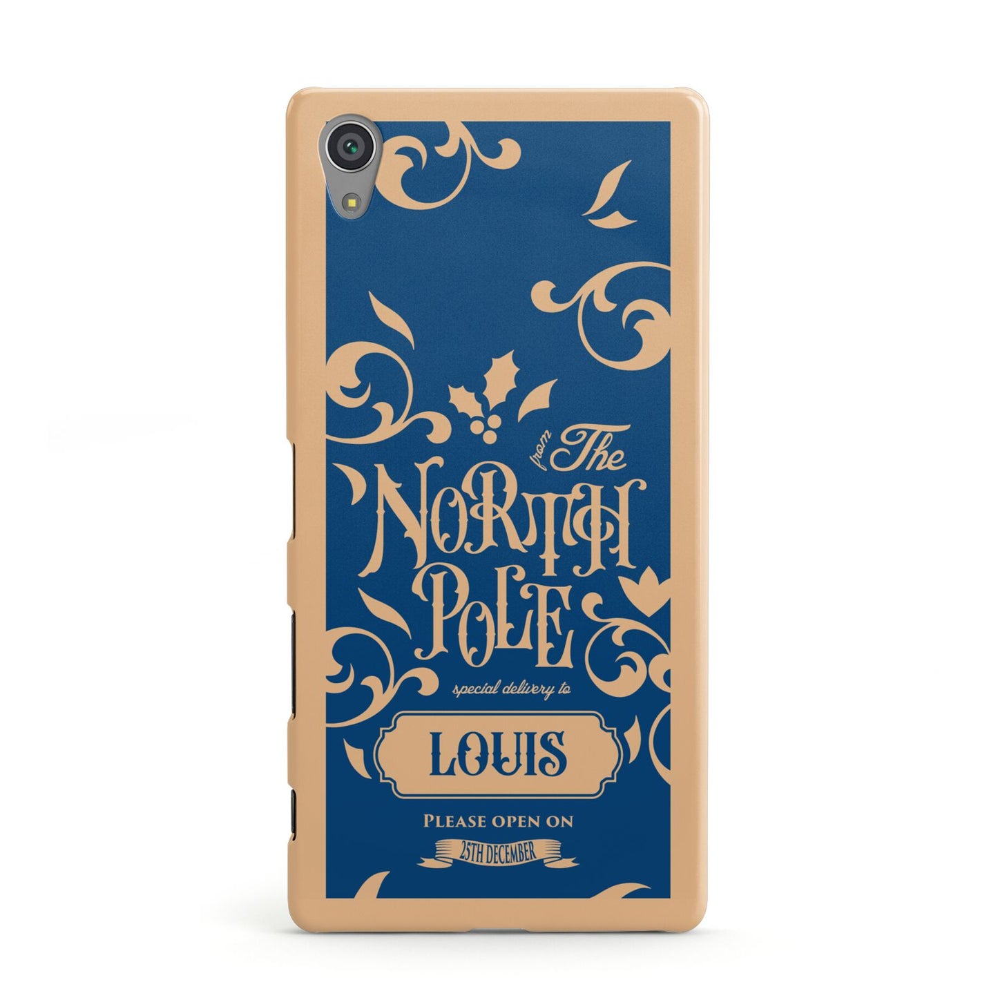 North Pole Personalised Sony Xperia Case