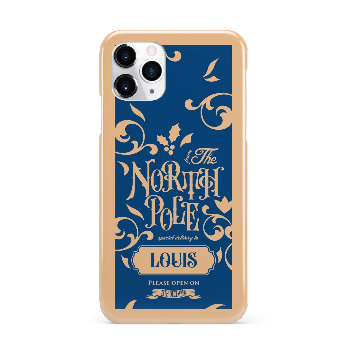 North Pole Personalised iPhone 11 Pro 3D Snap Case