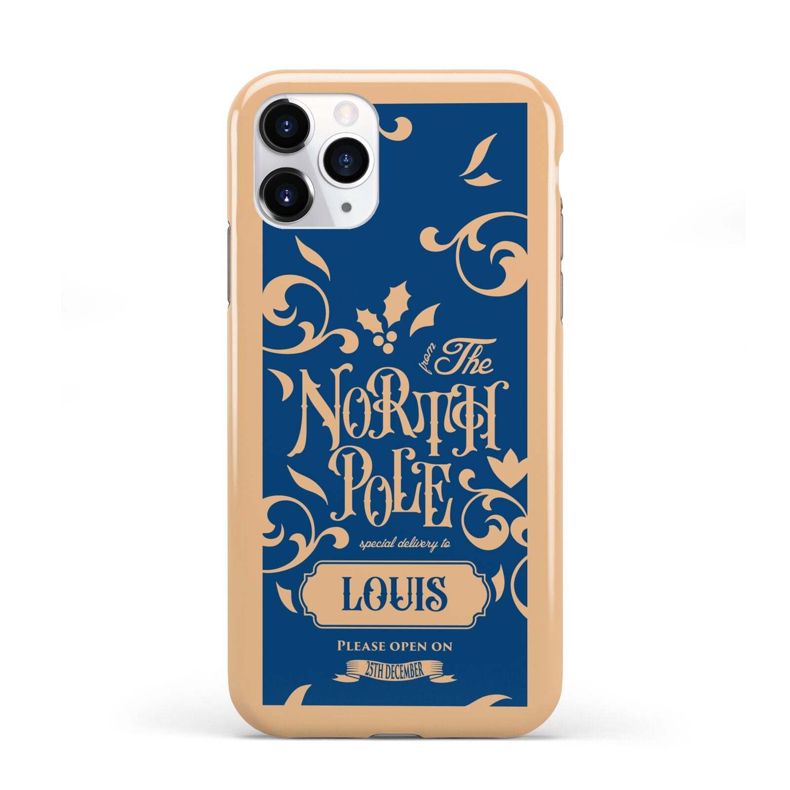 North Pole Personalised iPhone 11 Pro 3D Tough Case