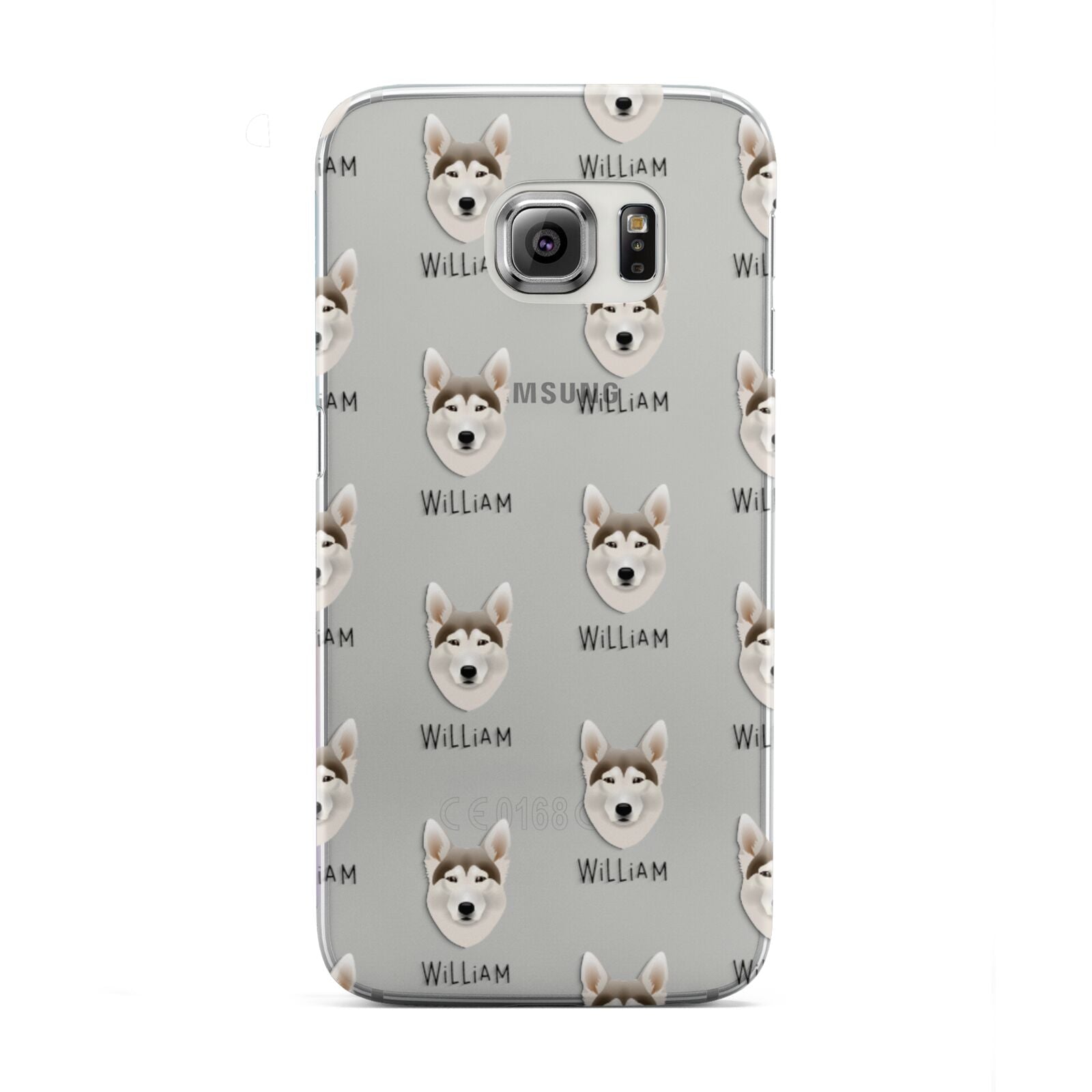 Northern Inuit Icon with Name Samsung Galaxy S6 Edge Case