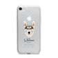 Northern Inuit Personalised iPhone 7 Bumper Case on Silver iPhone
