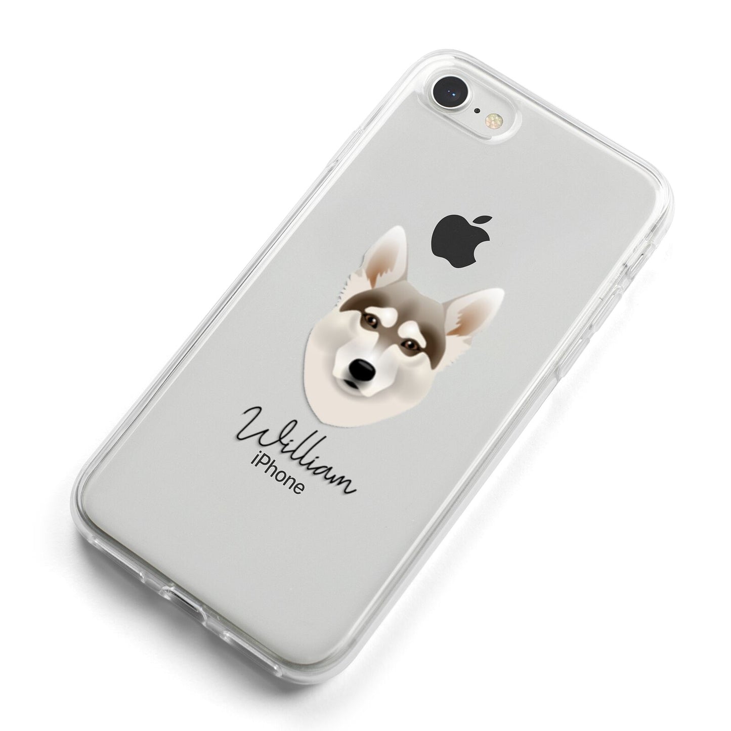 Northern Inuit Personalised iPhone 8 Bumper Case on Silver iPhone Alternative Image