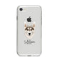 Northern Inuit Personalised iPhone 8 Bumper Case on Silver iPhone
