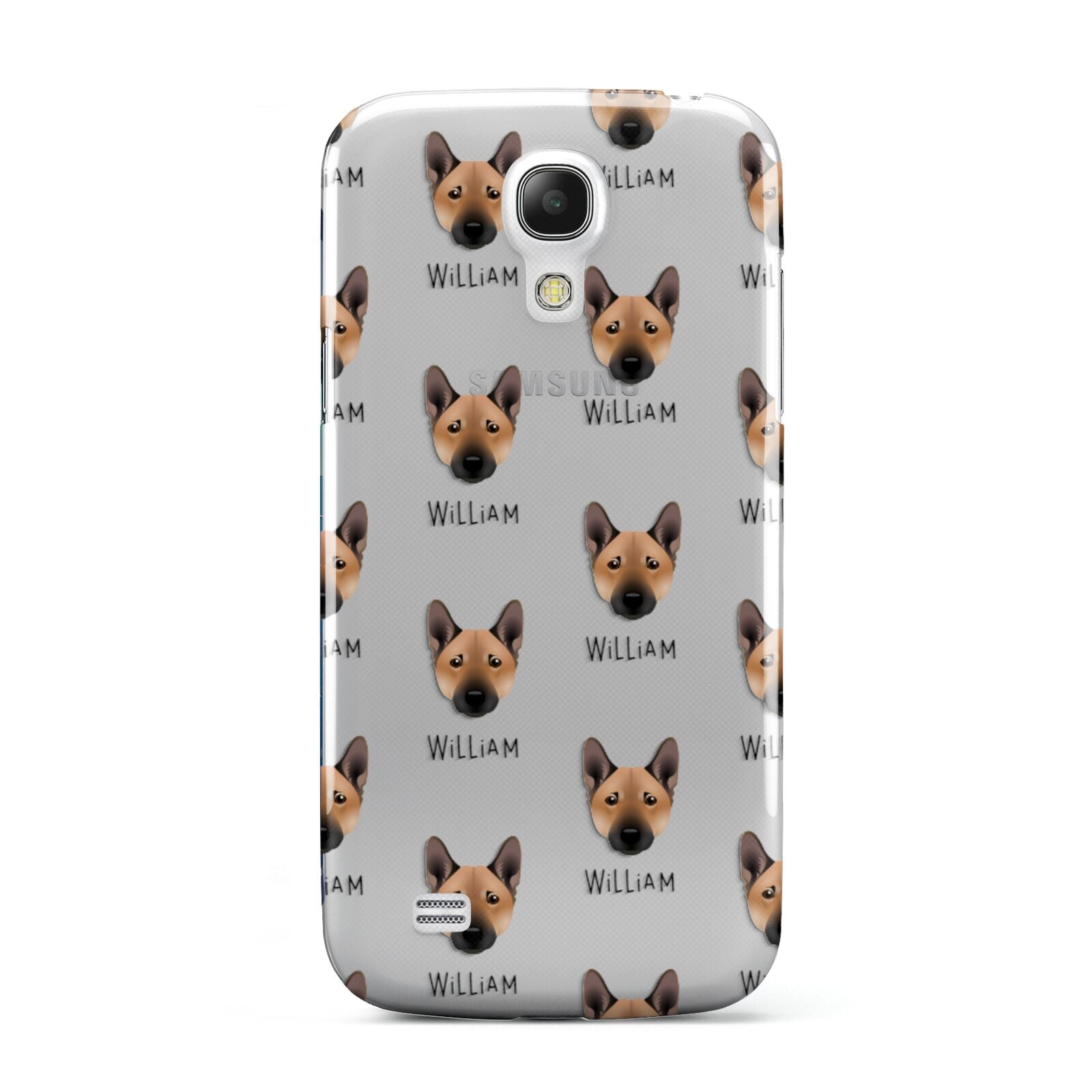 Norwegian Buhund Icon with Name Samsung Galaxy S4 Mini Case