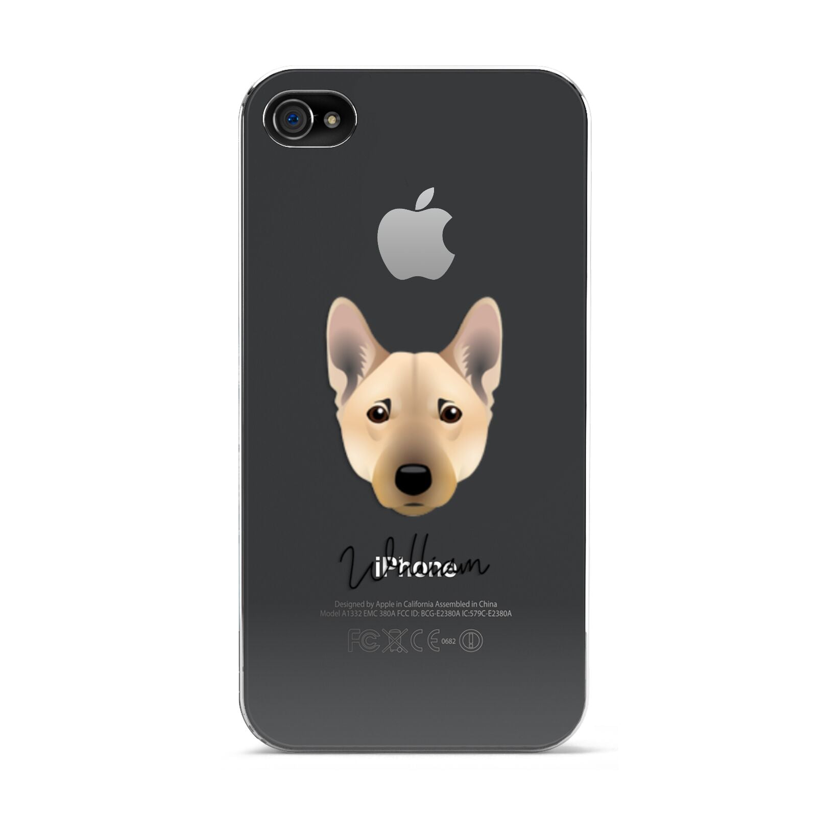 Norwegian Buhund Personalised Apple iPhone 4s Case