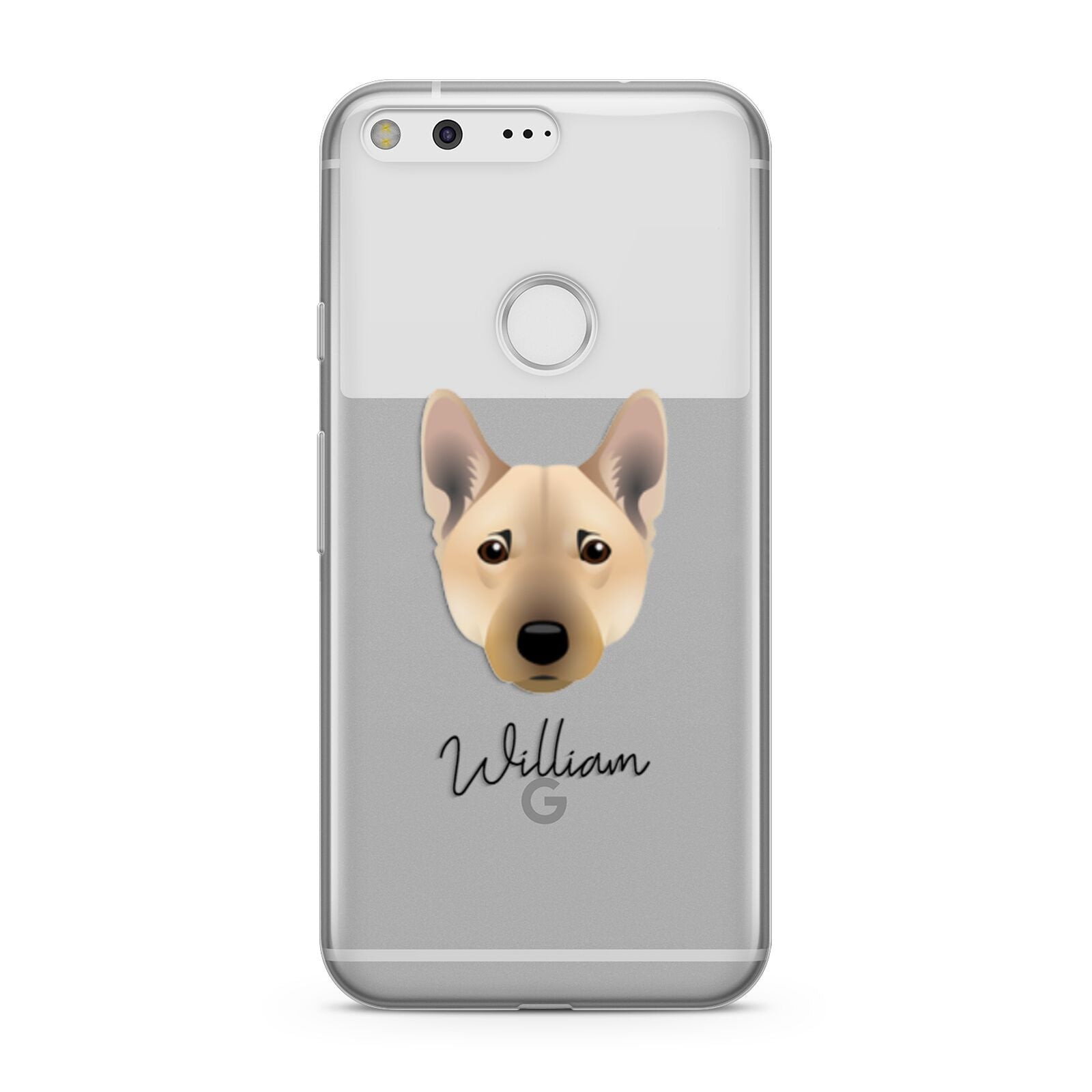 Norwegian Buhund Personalised Google Pixel Case