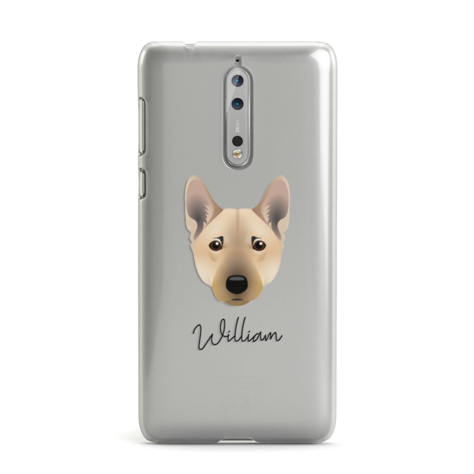 Norwegian Buhund Personalised Nokia Case