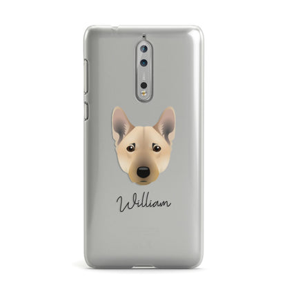 Norwegian Buhund Personalised Nokia Case