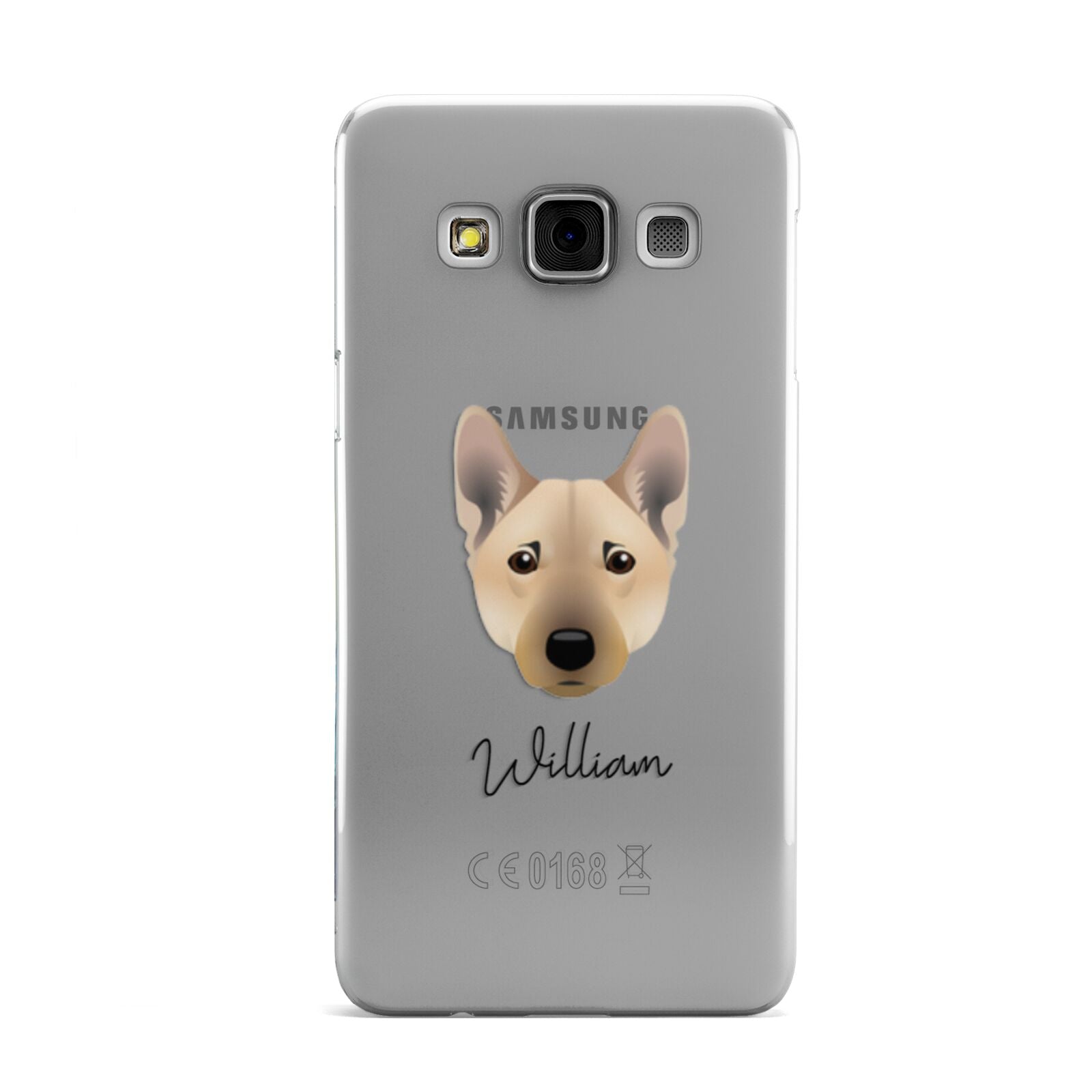 Norwegian Buhund Personalised Samsung Galaxy A3 Case
