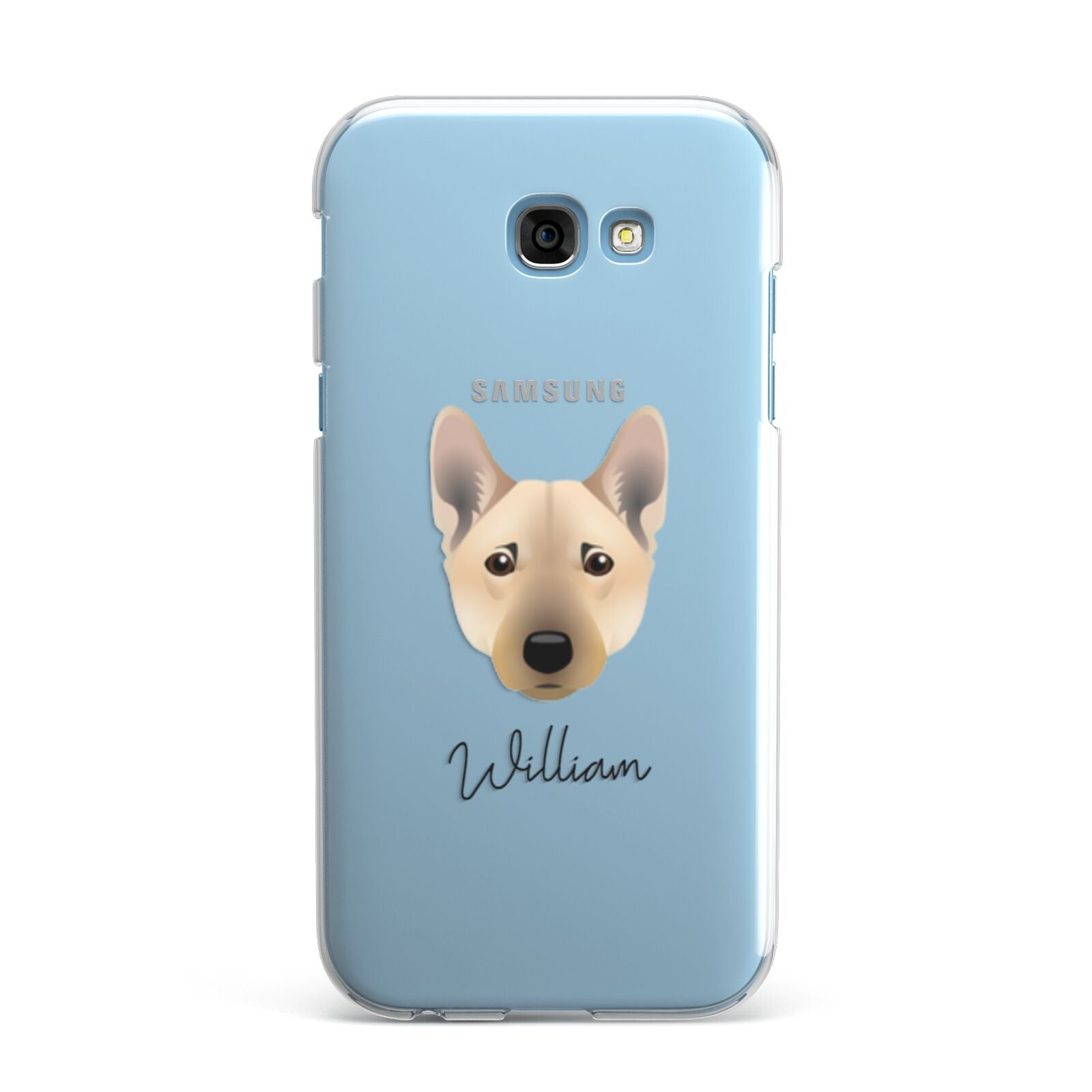 Norwegian Buhund Personalised Samsung Galaxy A7 2017 Case