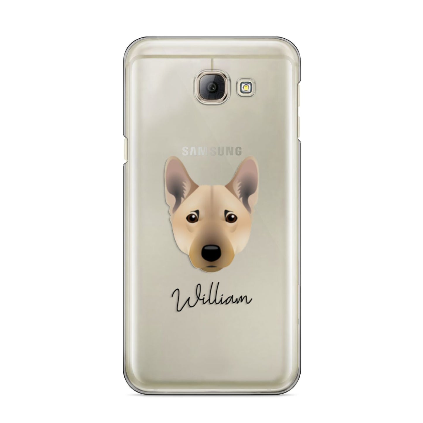 Norwegian Buhund Personalised Samsung Galaxy A8 2016 Case