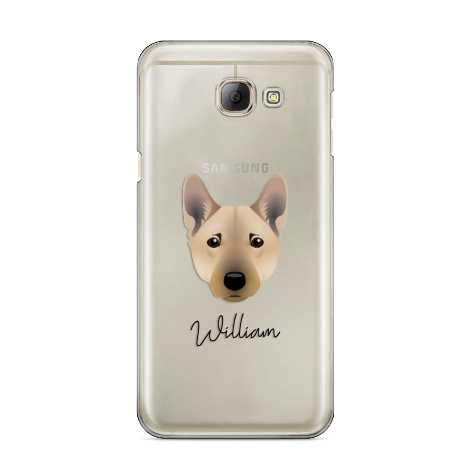 Norwegian Buhund Personalised Samsung Galaxy A8 2016 Case