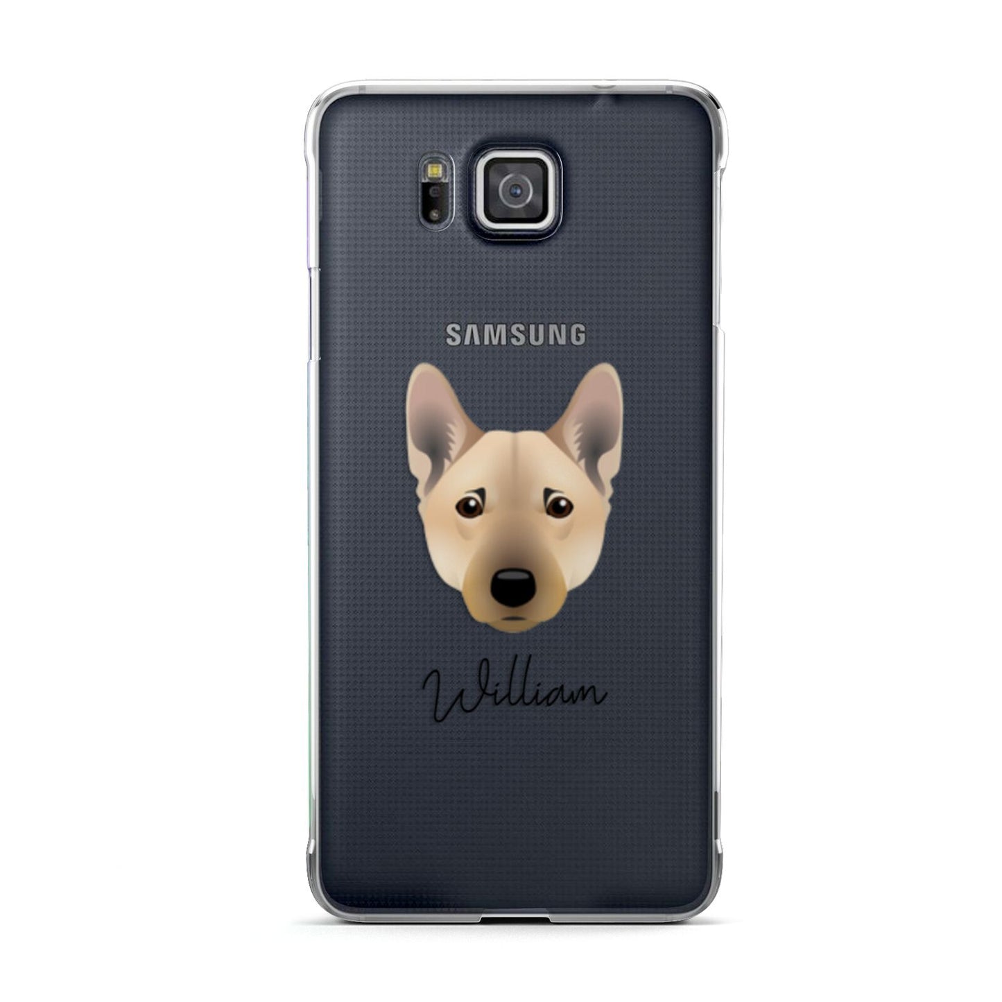 Norwegian Buhund Personalised Samsung Galaxy Alpha Case