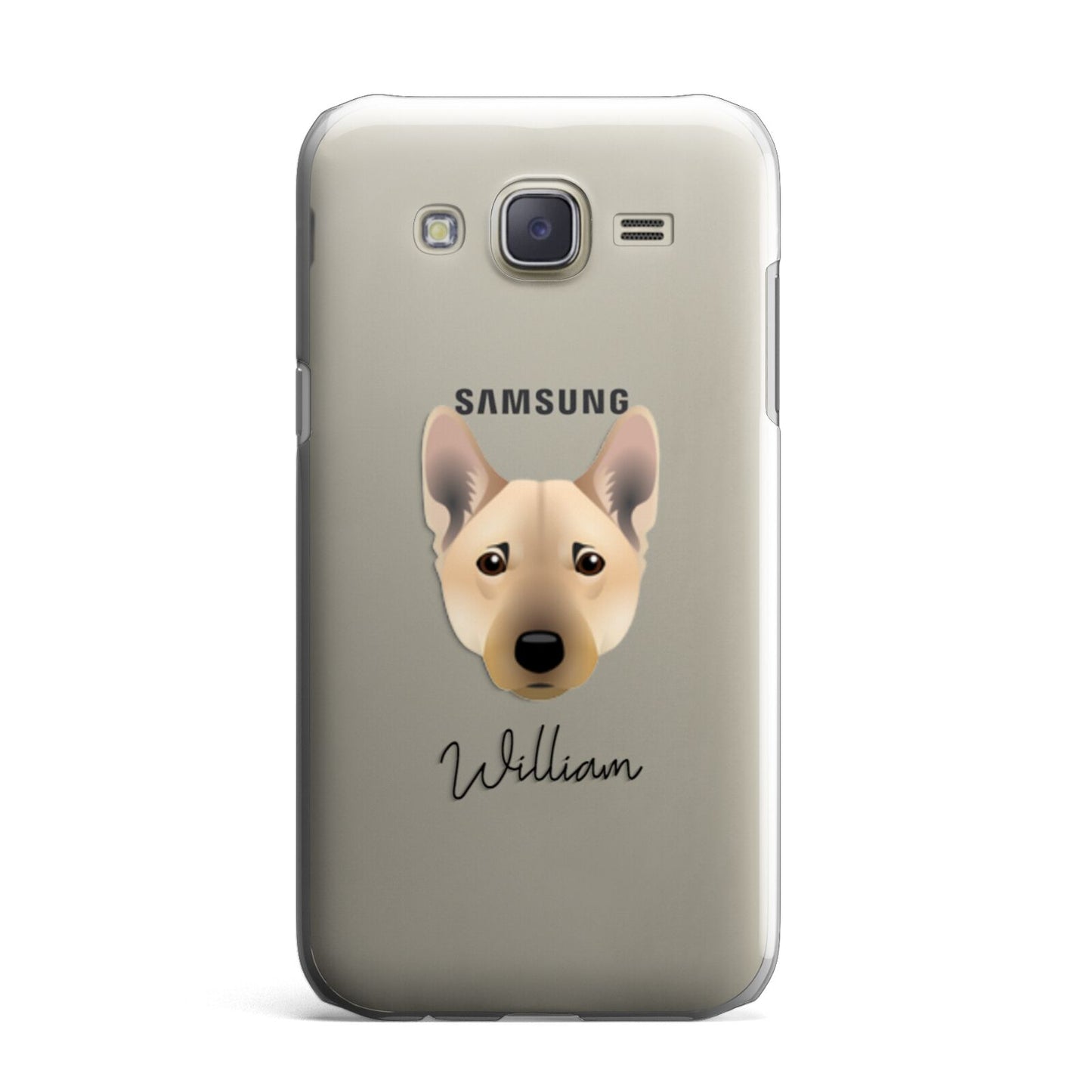 Norwegian Buhund Personalised Samsung Galaxy J7 Case