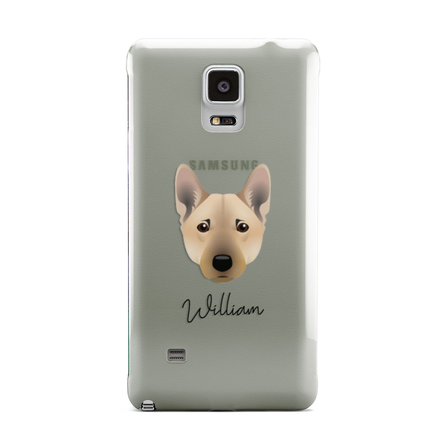 Norwegian Buhund Personalised Samsung Galaxy Note 4 Case