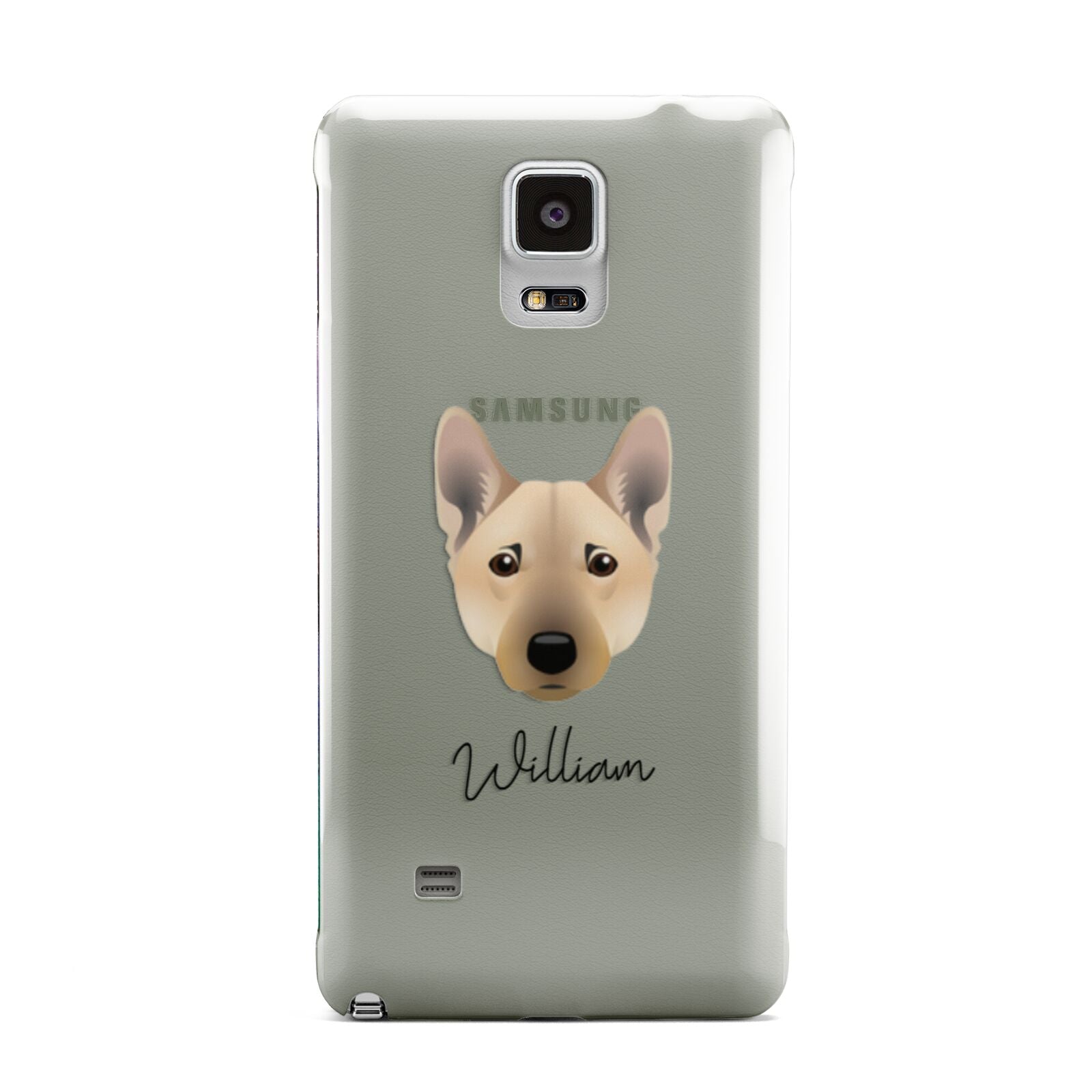 Norwegian Buhund Personalised Samsung Galaxy Note 4 Case