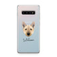 Norwegian Buhund Personalised Samsung Galaxy S10 Plus Case