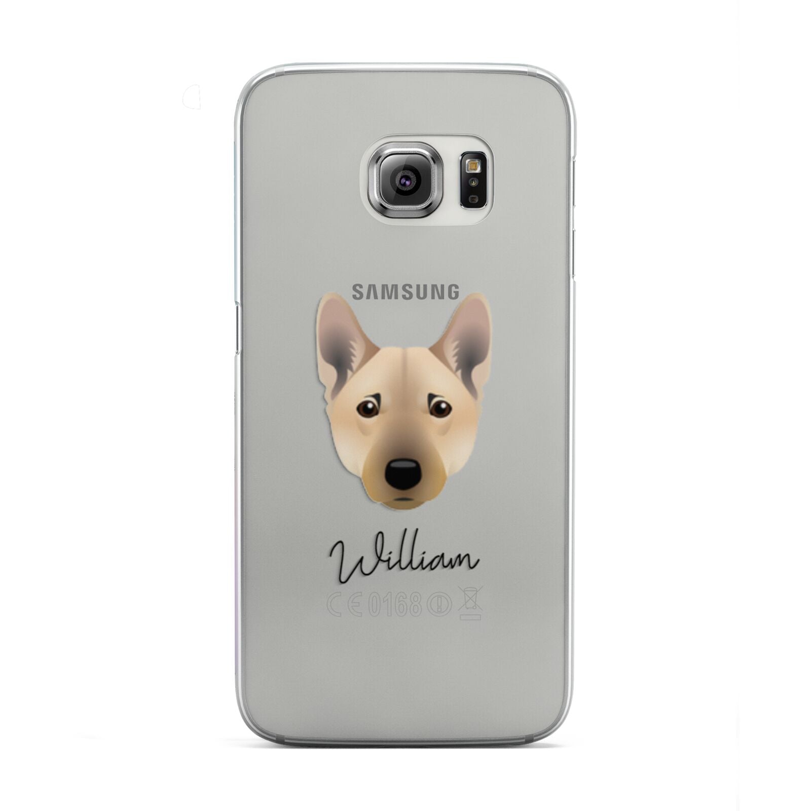 Norwegian Buhund Personalised Samsung Galaxy S6 Edge Case