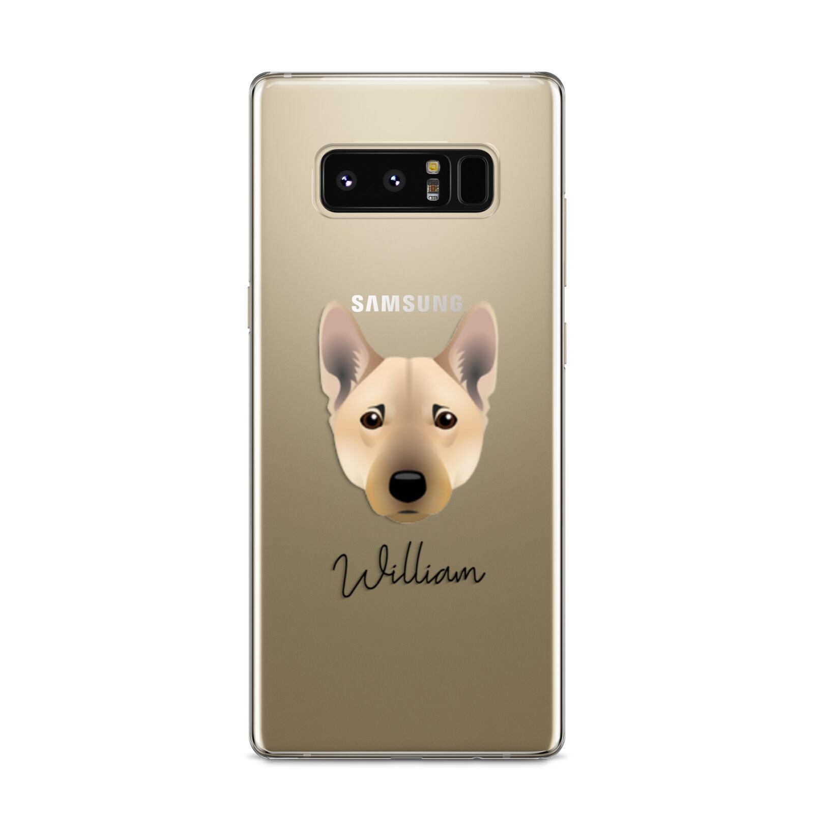 Norwegian Buhund Personalised Samsung Galaxy S8 Case