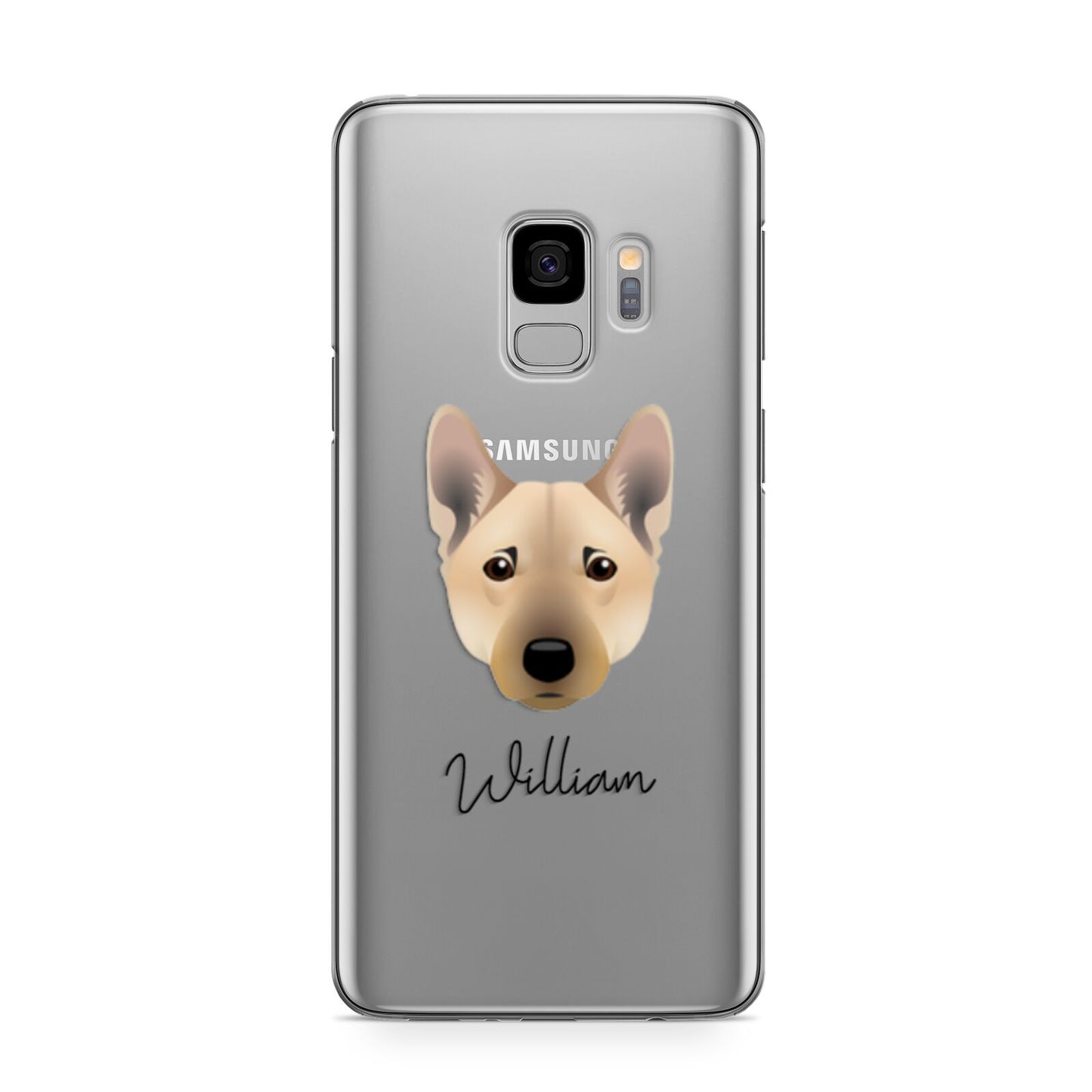 Norwegian Buhund Personalised Samsung Galaxy S9 Case