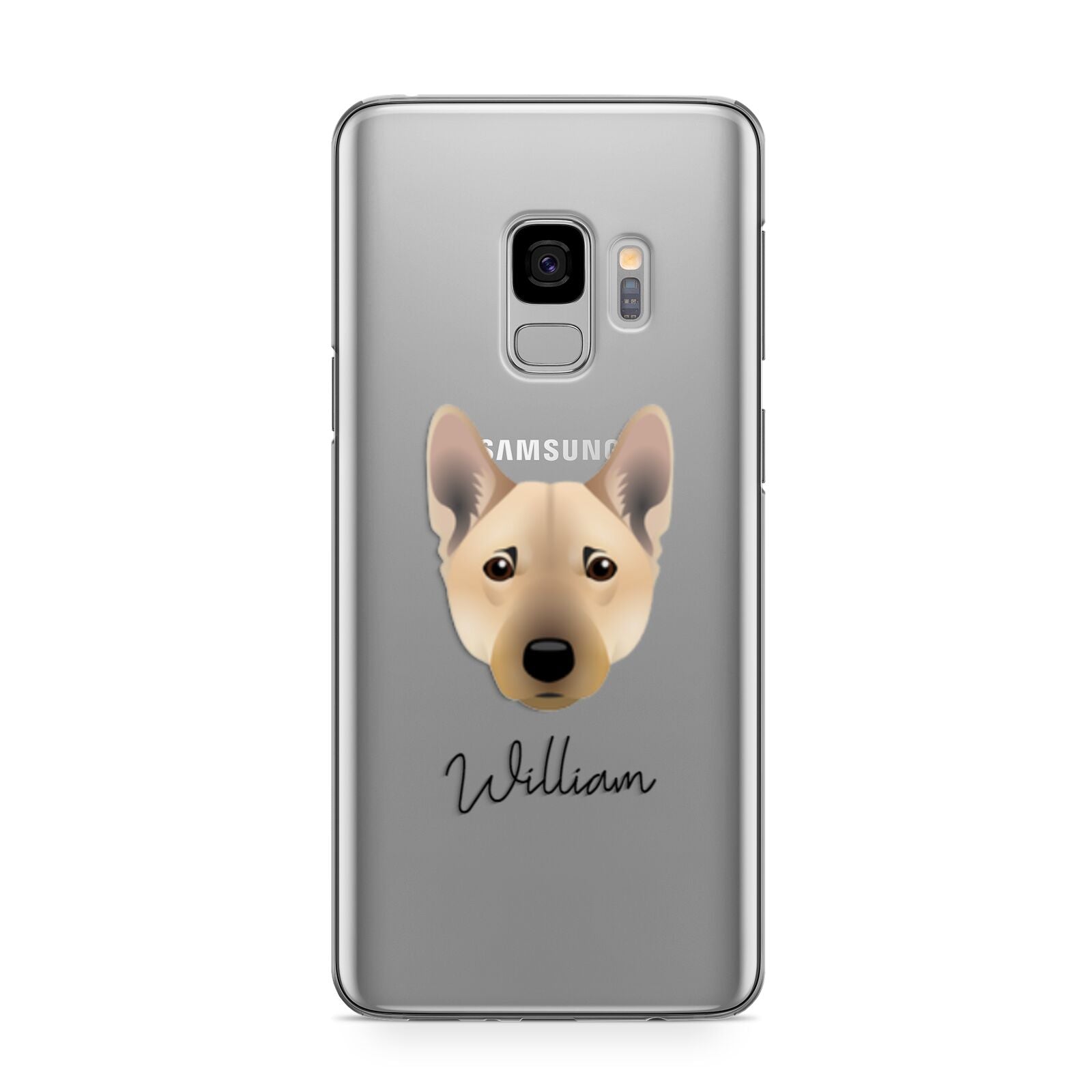 Norwegian Buhund Personalised Samsung Galaxy S9 Case