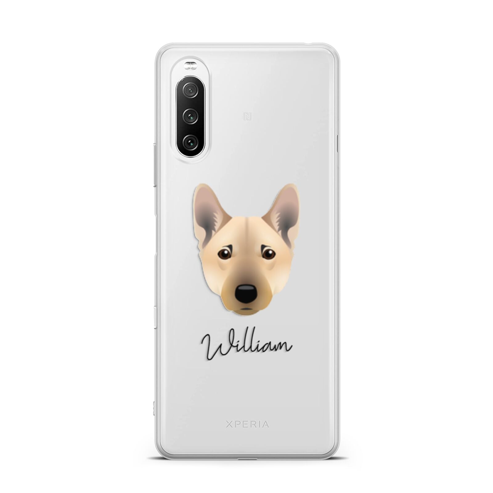 Norwegian Buhund Personalised Sony Xperia 10 III Case