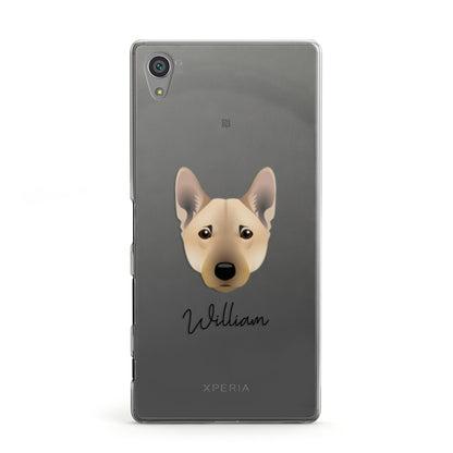 Norwegian Buhund Personalised Sony Xperia Case