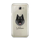 Norwegian Elkhound Personalised Samsung Galaxy A8 2016 Case