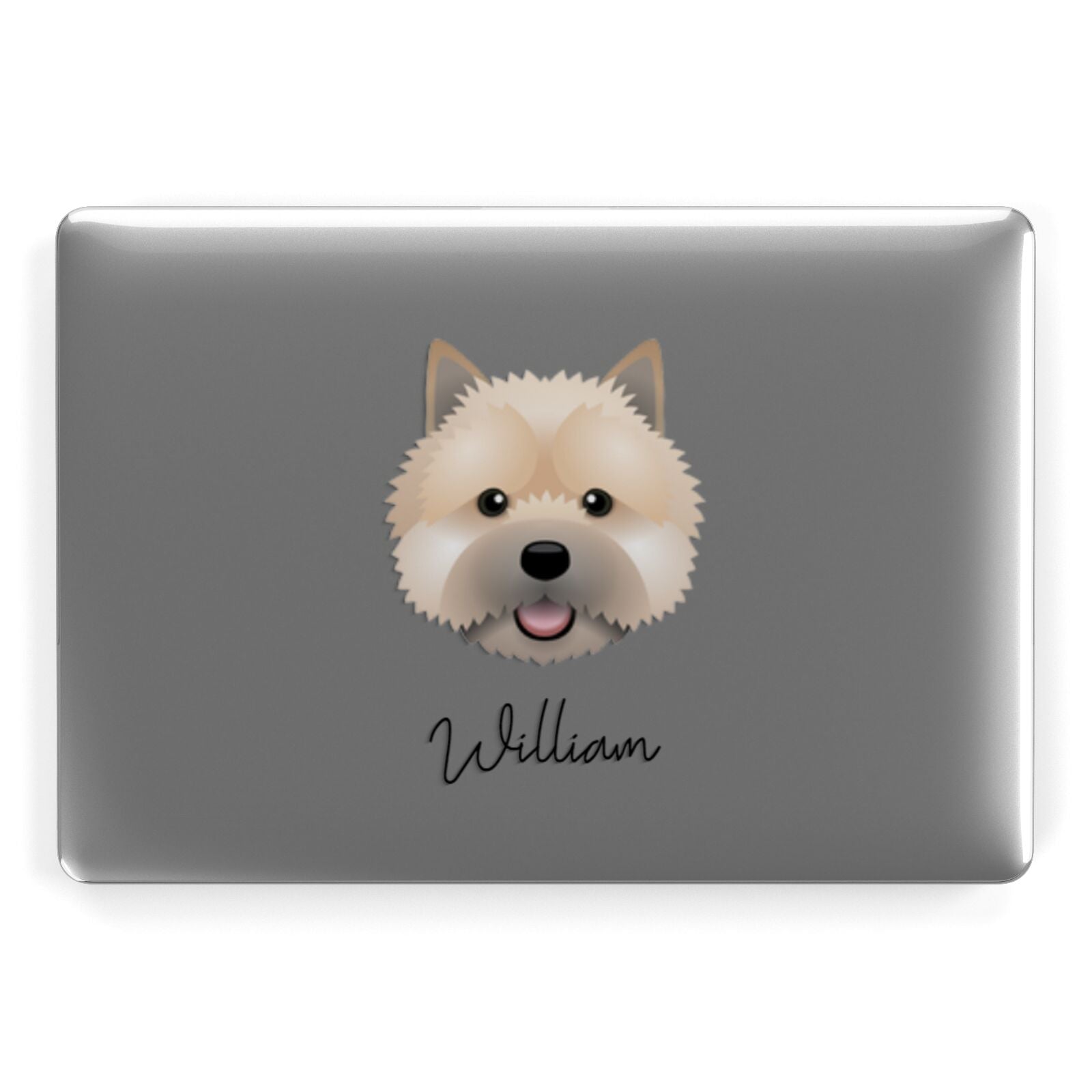 Norwich Terrier Personalised Apple MacBook Case