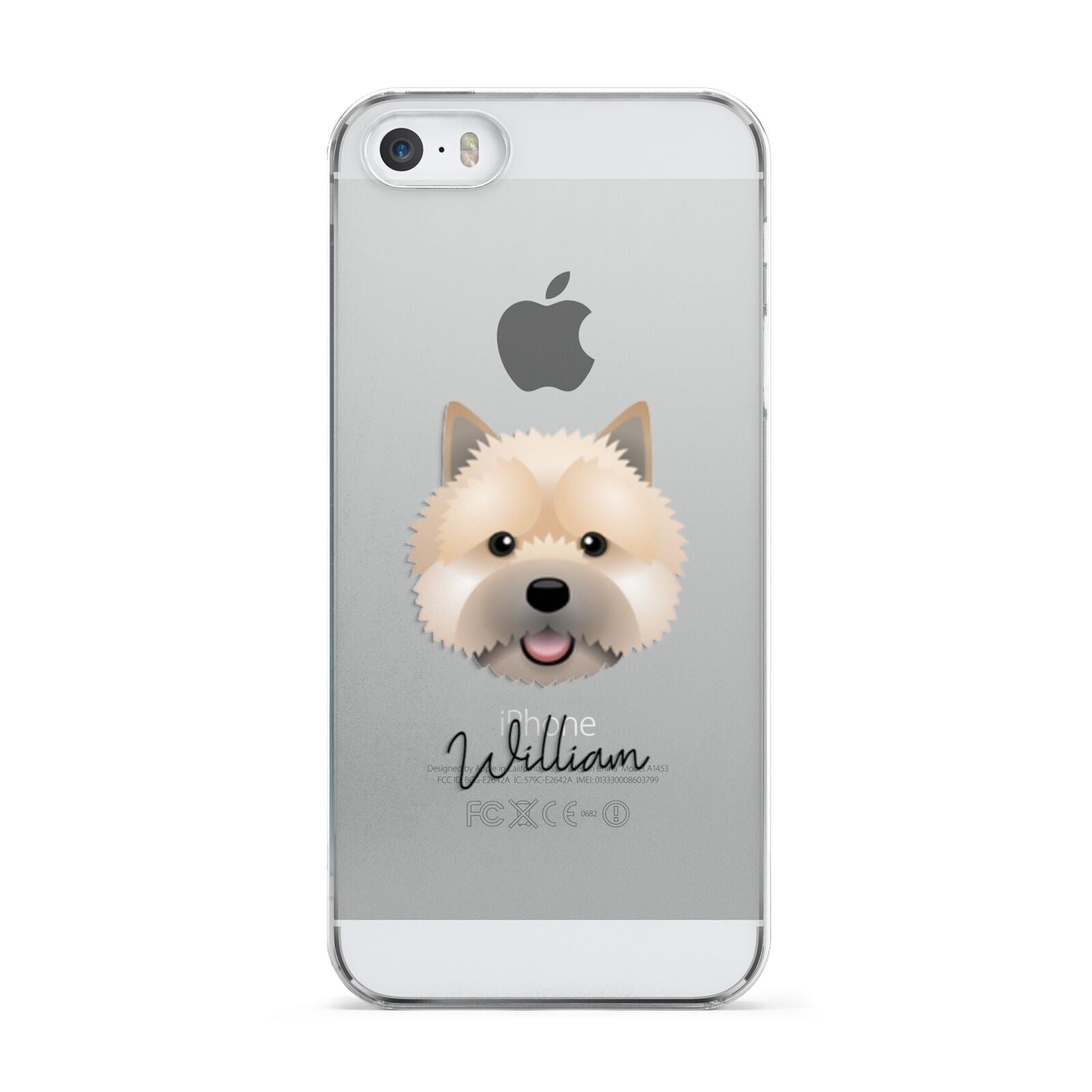 Norwich Terrier Personalised Apple iPhone 5 Case
