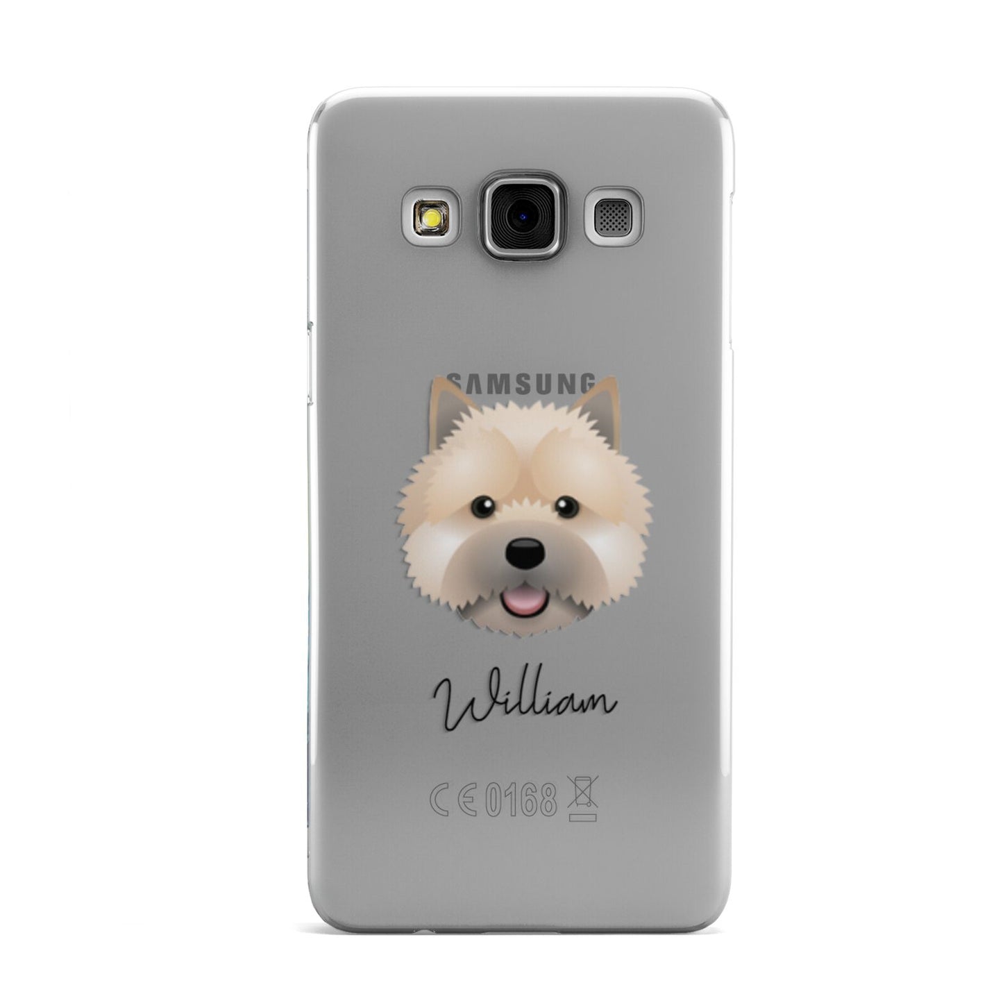 Norwich Terrier Personalised Samsung Galaxy A3 Case