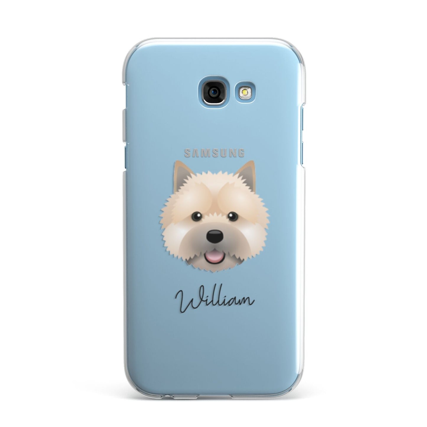 Norwich Terrier Personalised Samsung Galaxy A7 2017 Case