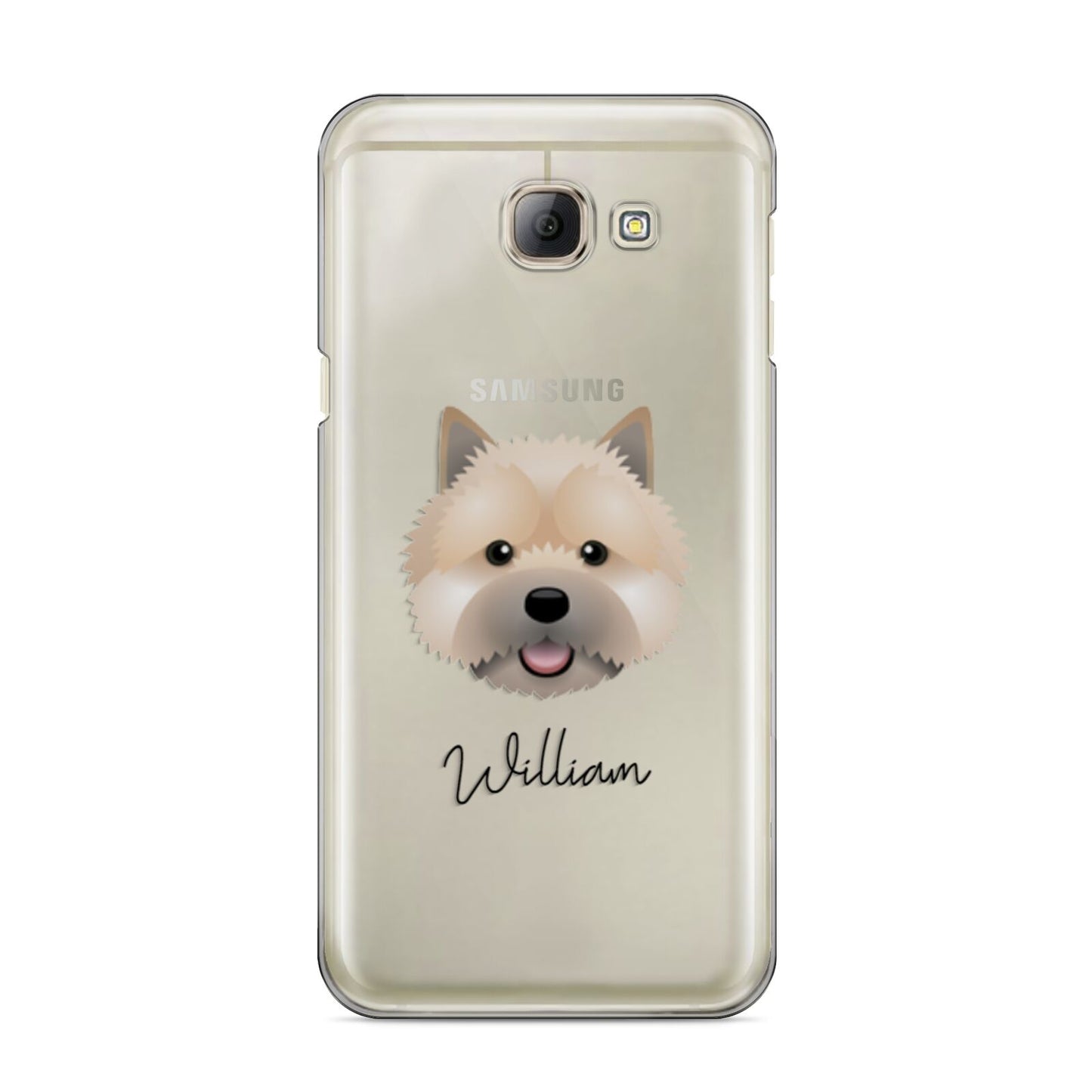 Norwich Terrier Personalised Samsung Galaxy A8 2016 Case